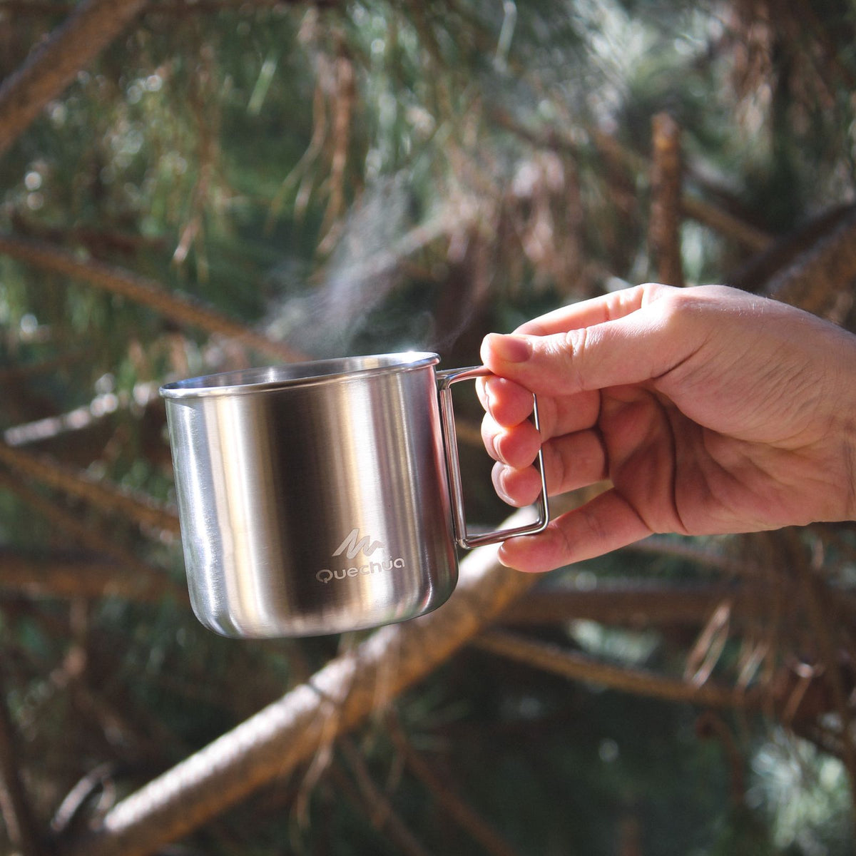 Engraved Steel Camping Mug – photo 2