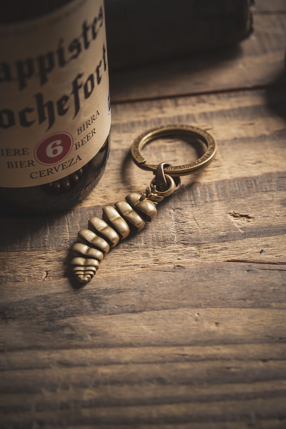Brass Bottle Opener Keychain
