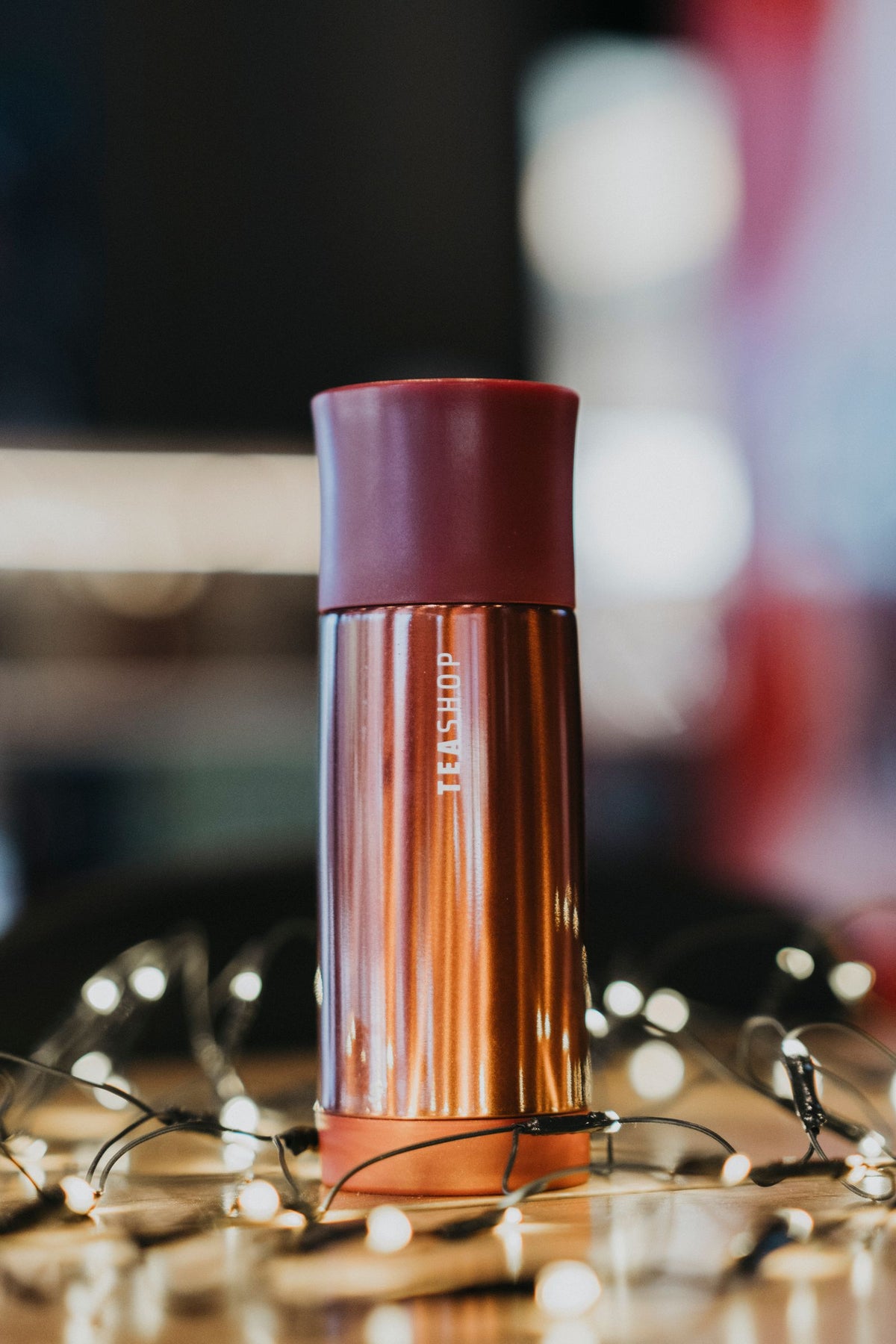Engraved Copper Water Bottle