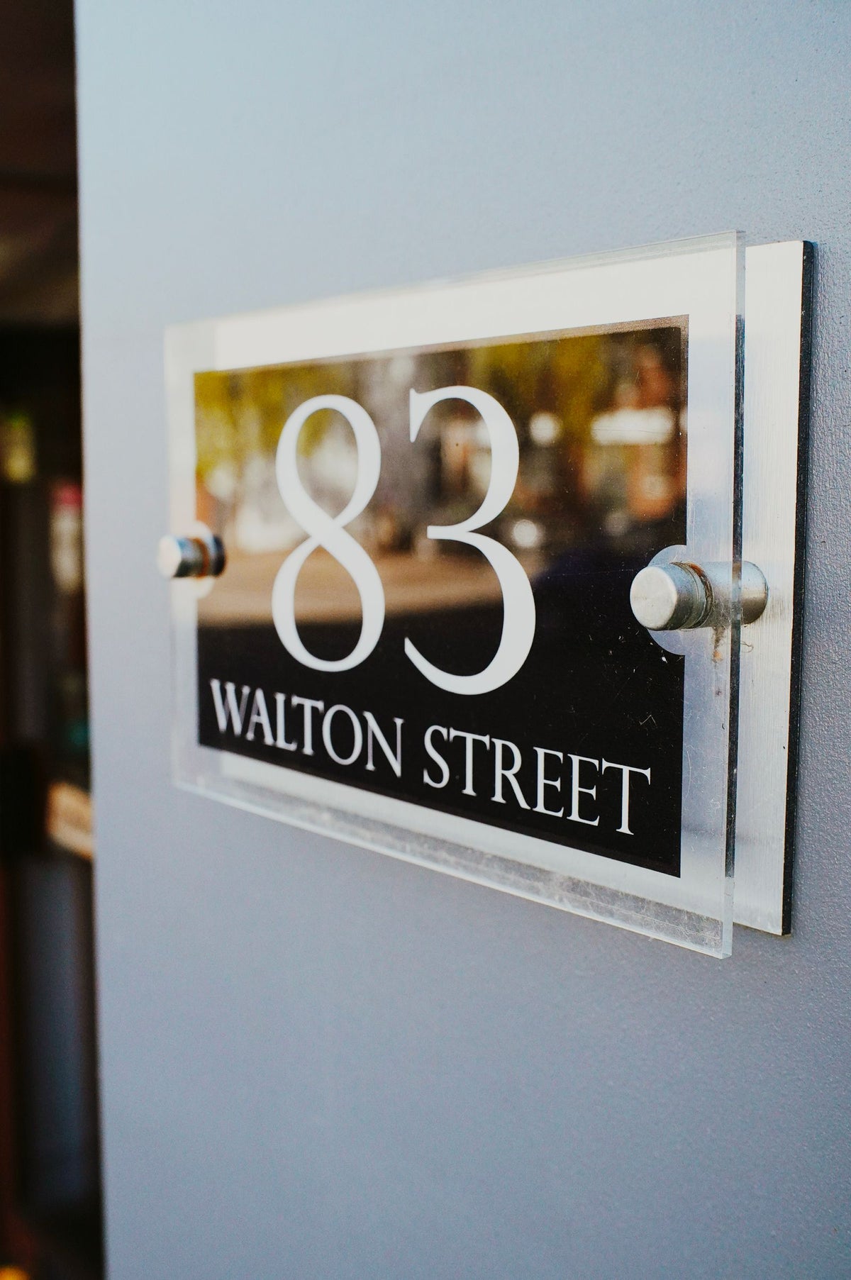 Acrylic House Name Plate