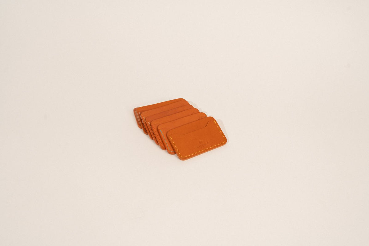 Engraved Leather Card Holder