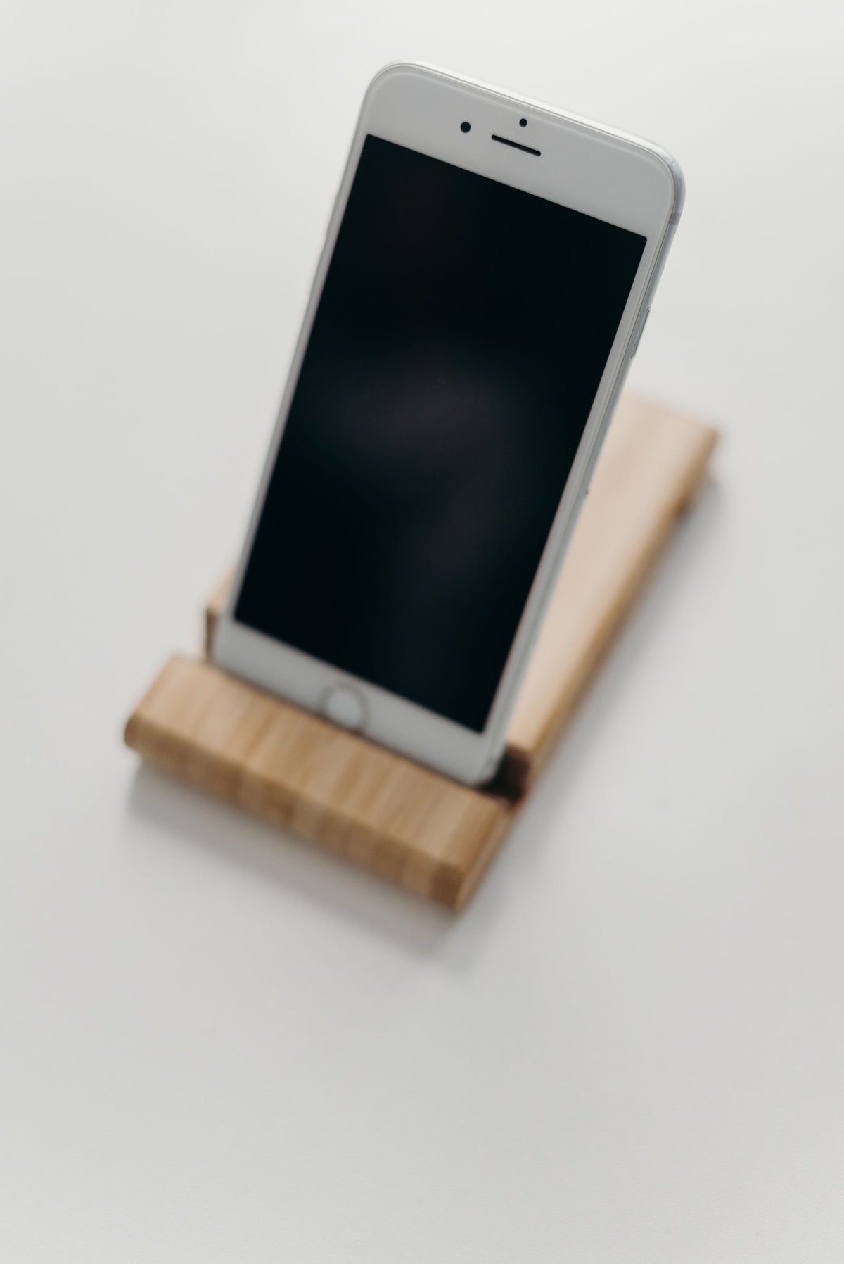 Engraved Wooden Phone Stand