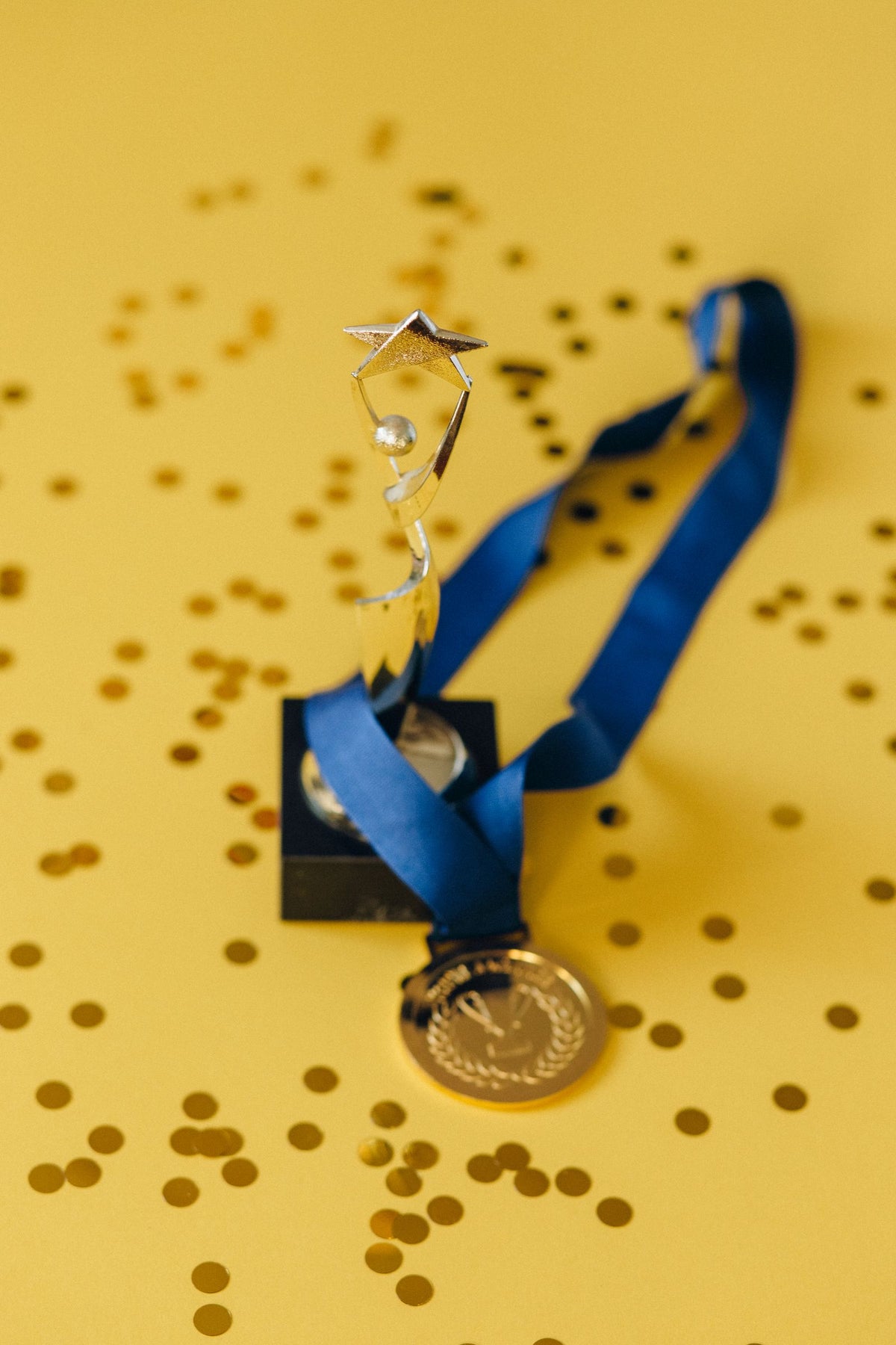 Engraved Medal with Ribbon