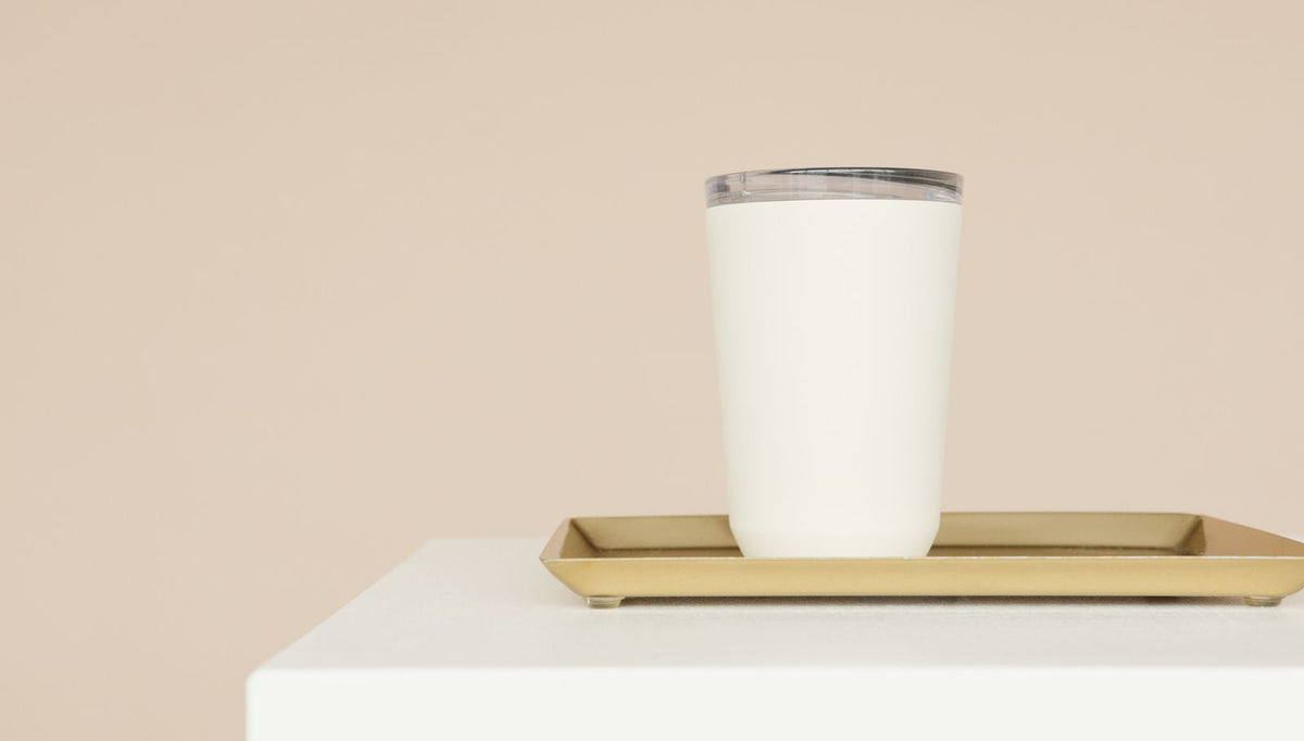 Engraved Coffee Tumbler with Lid