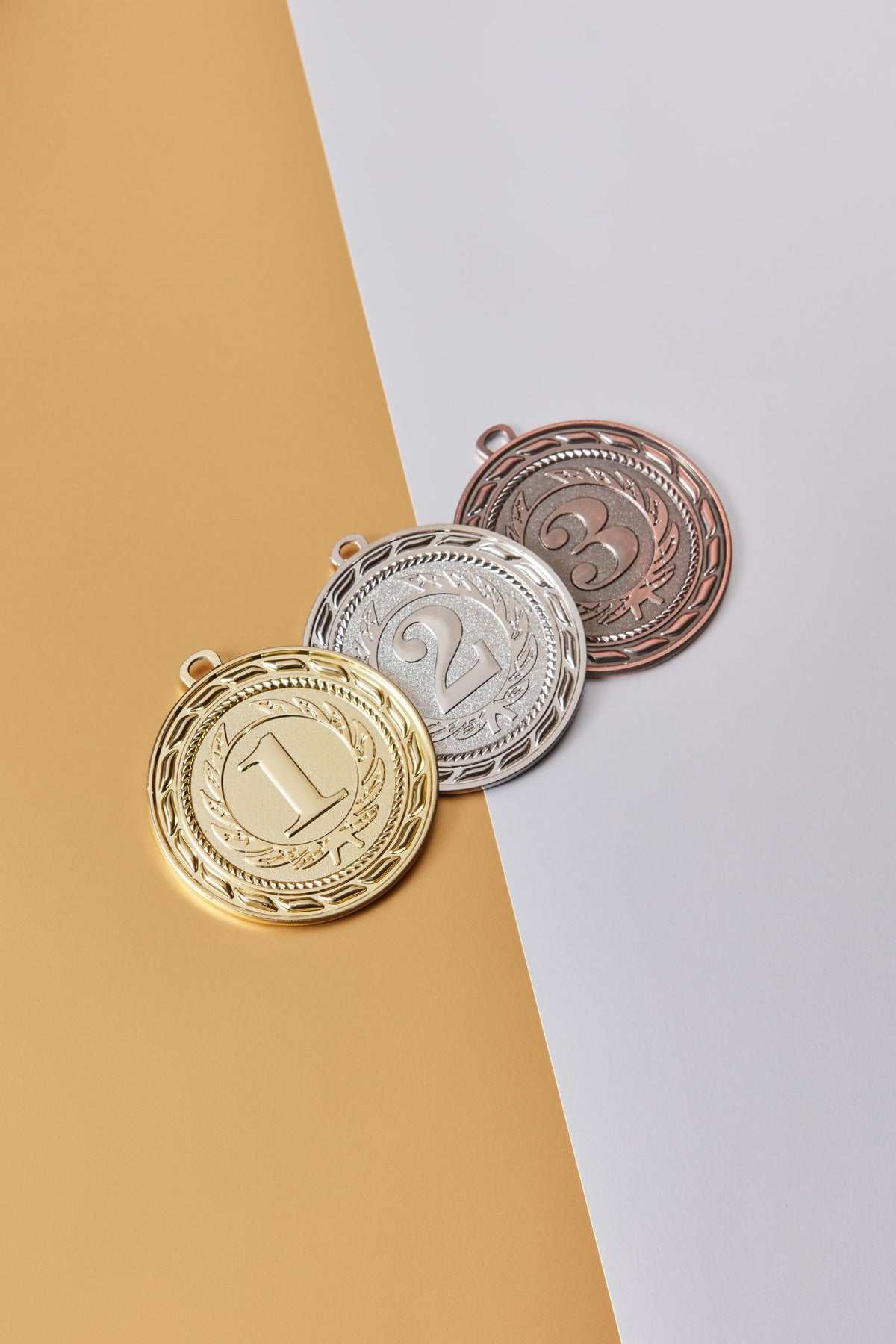 Engraved Metal Medal Set