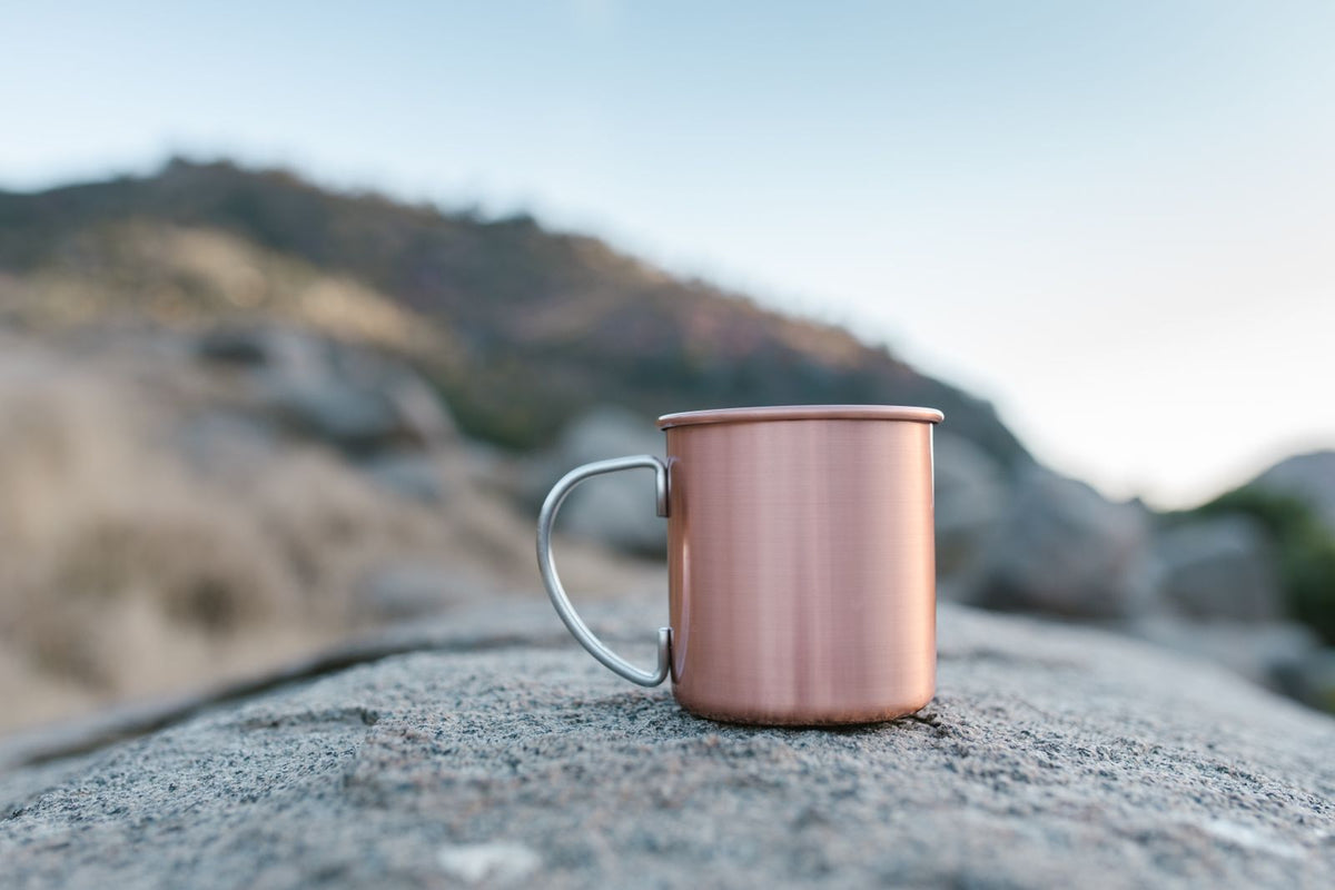 Engraved Steel Camping Mug